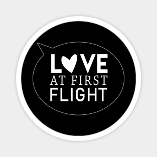 Love at the first flight Magnet